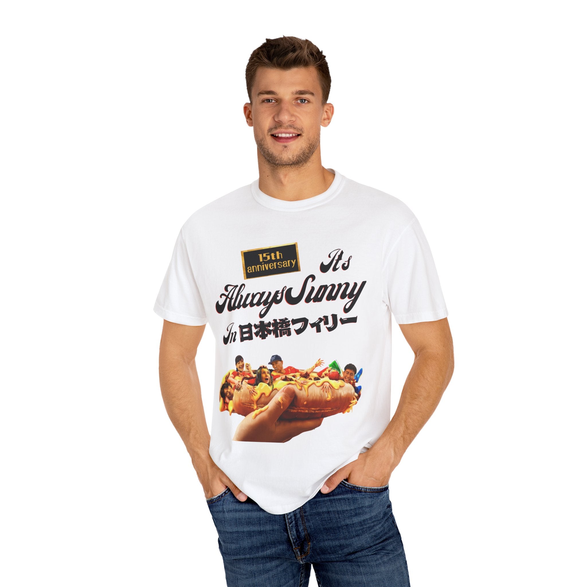 Always Sunny 15th Anniversary Unisex T-Shirt, Perfect Gift for Fans, Casual Wear, Unique Graphic Tee, Fun Celebration Shirt, Pop [...]