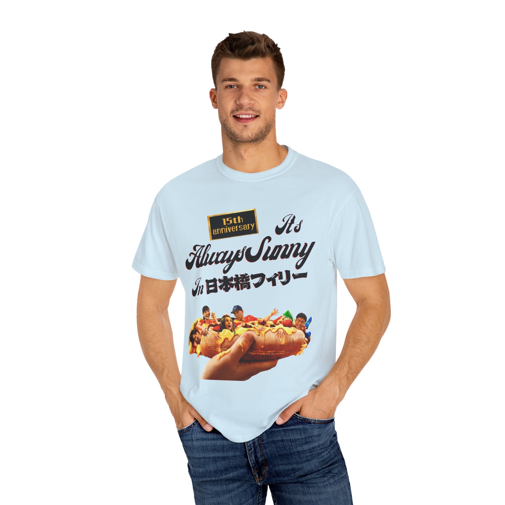 Always Sunny 15th Anniversary Unisex T-Shirt, Perfect Gift for Fans, Casual Wear, Unique Graphic Tee, Fun Celebration Shirt, Pop [...]