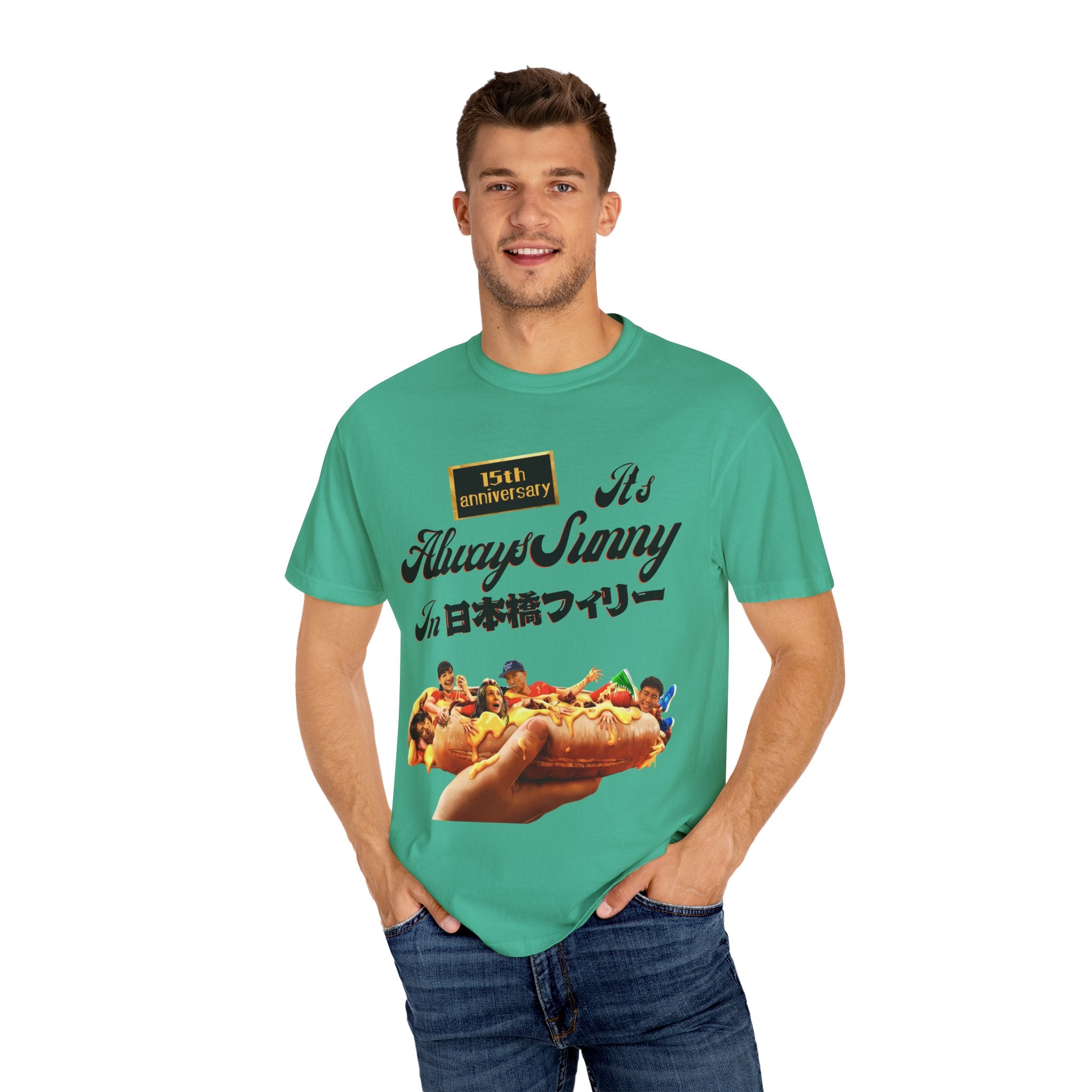 Always Sunny 15th Anniversary Unisex T-Shirt, Perfect Gift for Fans, Casual Wear, Unique Graphic Tee, Fun Celebration Shirt, Pop [...]